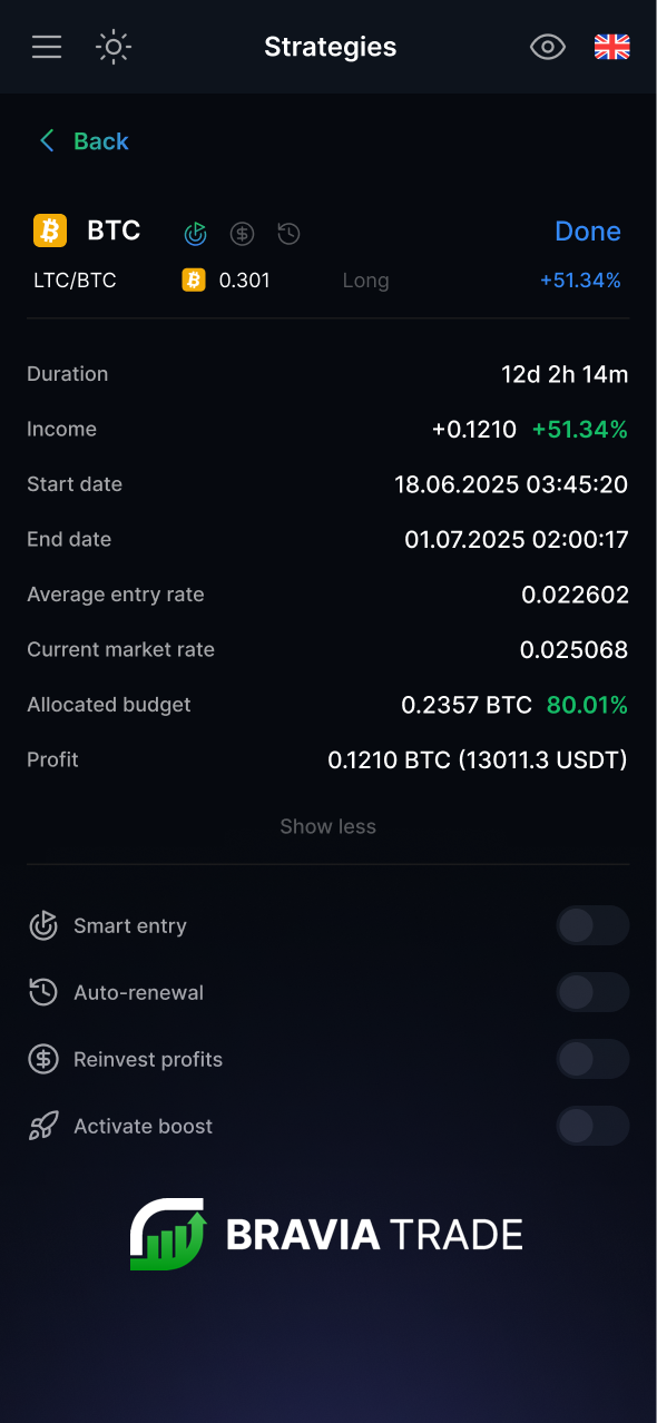Mobile Trading Platform Screenshot 2